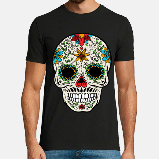 Camisetas de calaveras mexicanas Clearance