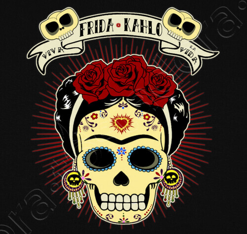 Imagenes De Calavera Frida Kahlo | camiseta calavera mexicana frida kahlo n 186 685605 Imagenes De Calavera Frida Kahlo | camiseta calavera mexicana frida kahlo n 186 685605