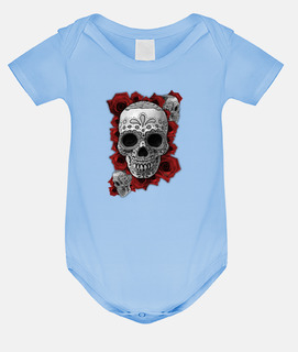 Calavera Mexicana n roses !!!