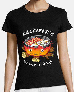 calcifers bacon et chemise oeufs femmes