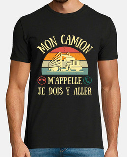 camion m appelle humour routier vintage