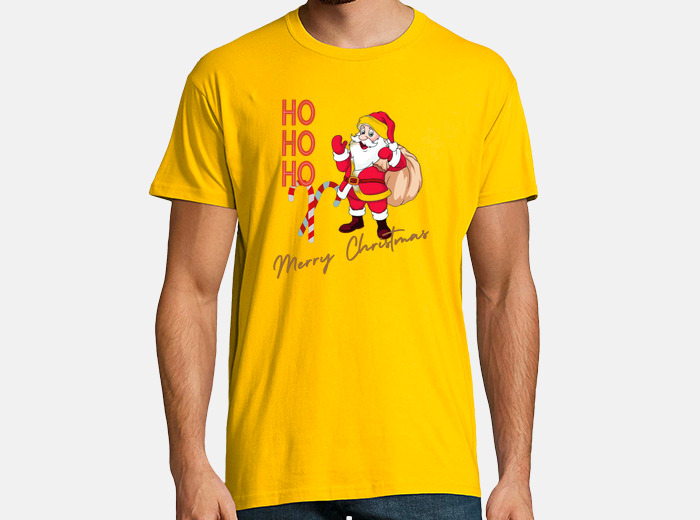 Camiseta camisa hombre santa claus laTostadora