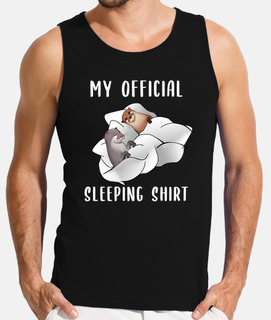 camisa de dormir con dos nutrias marina