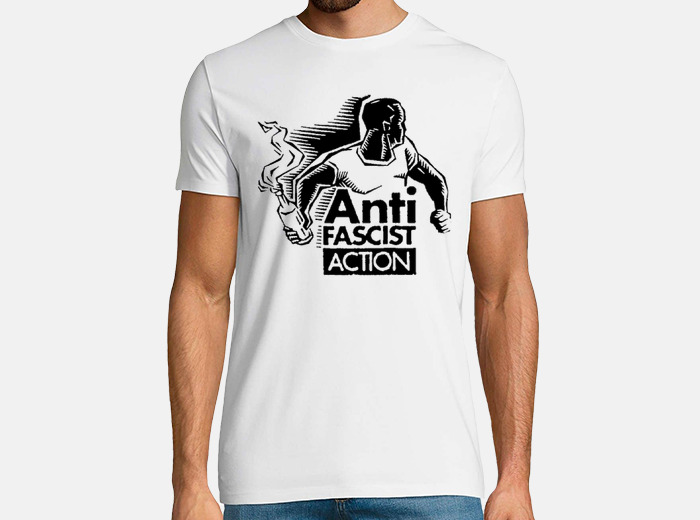 Camiseta antifascista 002 hombre manga corta laTostadora