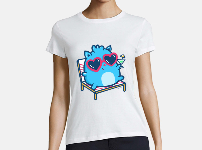 Camiseta manga corta verano varios colores. laTostadora