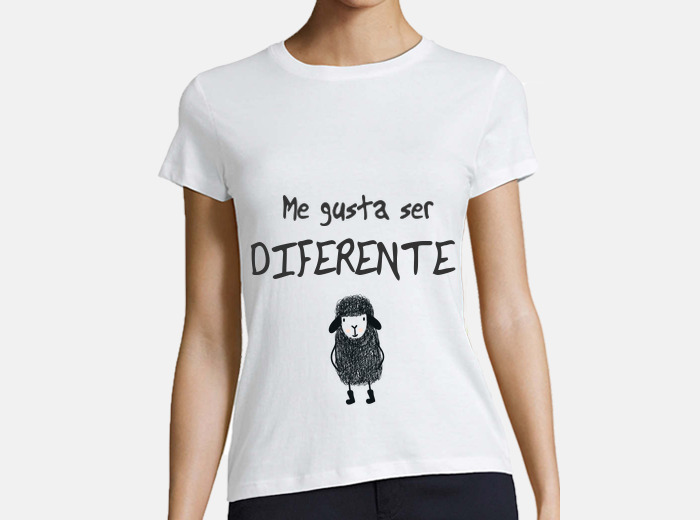 Camiseta mujer oveja negra laTostadora