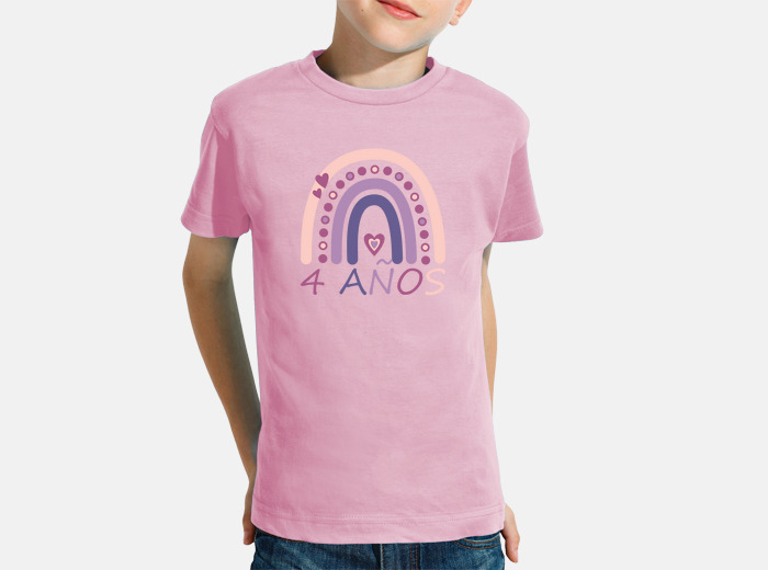 Camiseta ninos camiseta rosa nina 4 laTostadora Mexico
