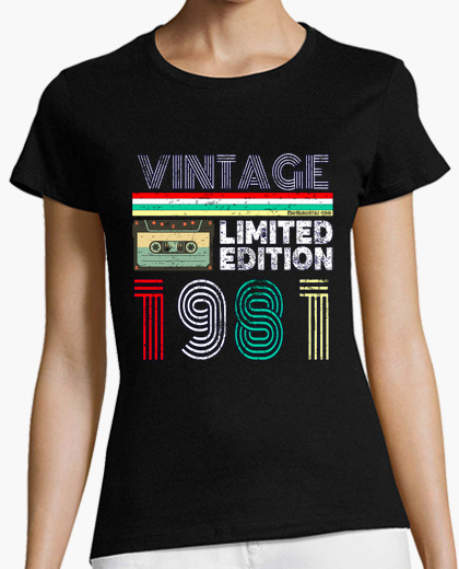 Camiseta 1981 Vintage - Limited Edition