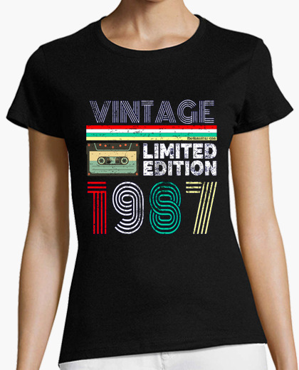 Camiseta 1987 Vintage - Limited Edition