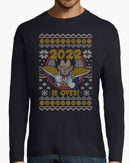 Camiseta 2022 is Over Ugly Anime Sweater