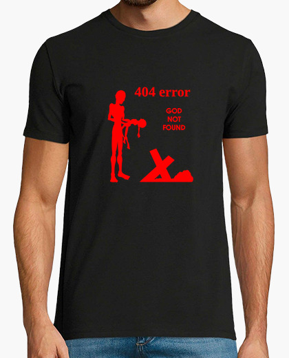 Camiseta 404 error (red)