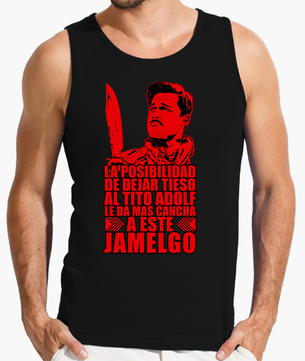 Camiseta Aldo Raine - Jamelgo (rojo)