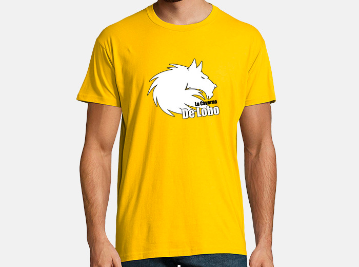 Playera camiseta amarilla logo blanco