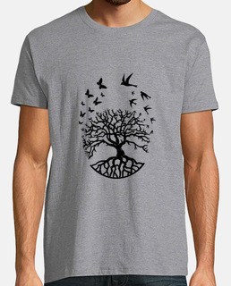 camiseta árbol vida hombre sabiduría armonía fc