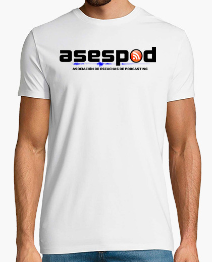 Camiseta ASESPOD 2017 HOMBRE BLANCA