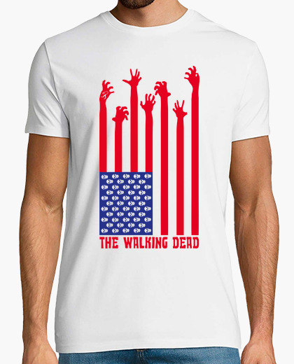 Camiseta Bandera Walking Dead