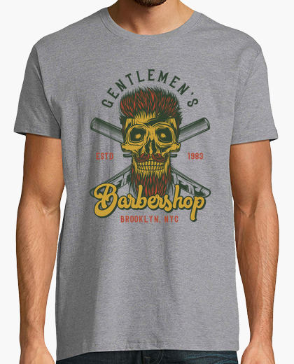 
 Camiseta Barbershop Brooklyn- ARTMISETAS ART CAMISETAS