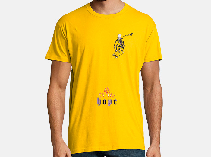 Camiseta básica amarillo