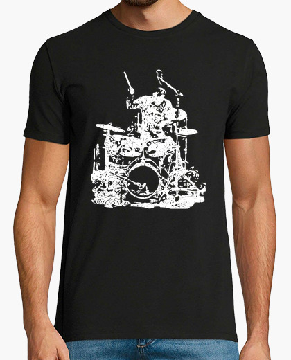 Camiseta baterista en el escenario