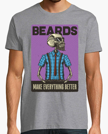 
 Camiseta Beards- ARTMISETAS ART CAMISETAS