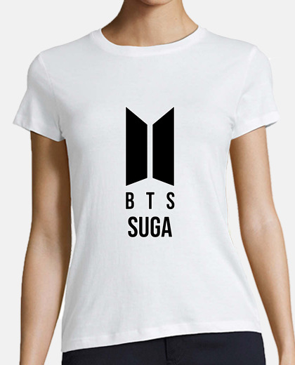 CAMISETA BÉISBOL LOGO BTS SUGA, JIN, JIMIN, V, J-HOPE, RM