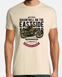 Camiseta Bikers Moteros Nashville Retro 