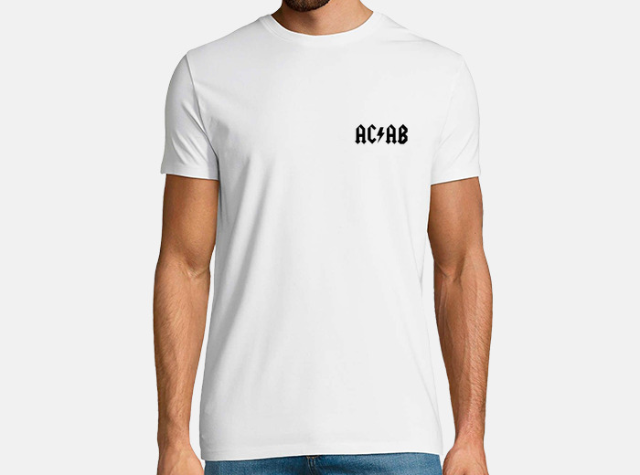 Camiseta blanca cheap letras negras