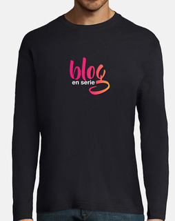 Camiseta Blog En Serie Hombre Manga Larga