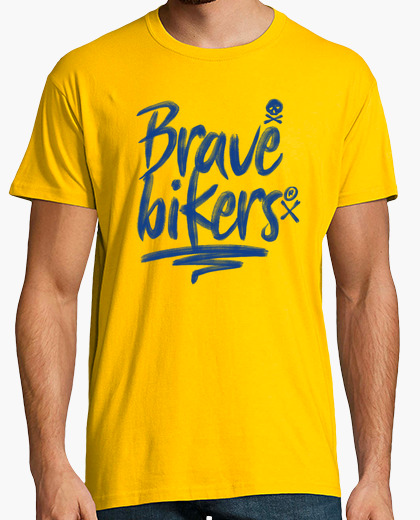 Camiseta Brave Bikers Brush Blue