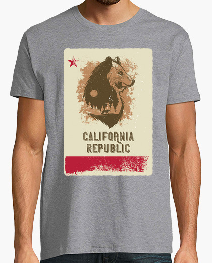 
 Camiseta California Republic- ARTMISETAS ART CAMISETAS