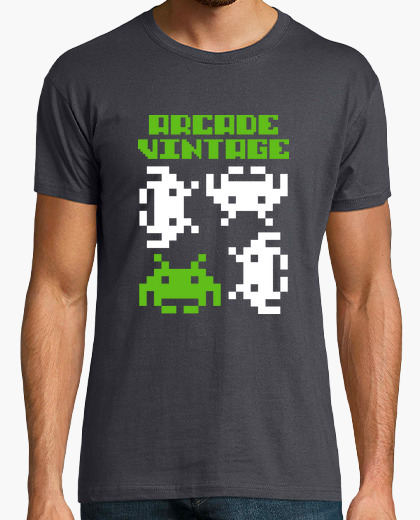 Camiseta Chico Arcade Vintage 4 Invaders