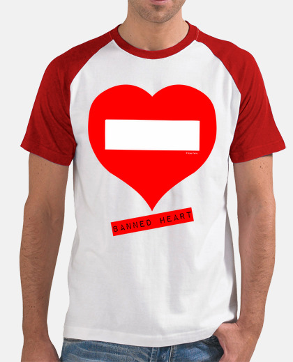 Camiseta chico beisbol  Banned Heart