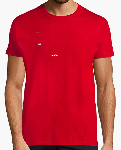 Camiseta Chico, manga corta, rojo, calidad...