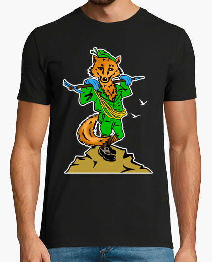 Camiseta Cia. E.E. Mascota Zorro mod.2