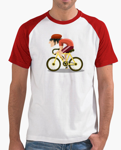 Camiseta Ciclismo de carretera - Maillot rojo