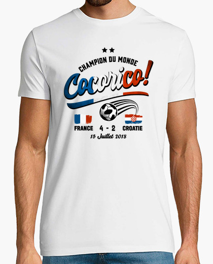 Camiseta Cocorico copa del mundo 2018