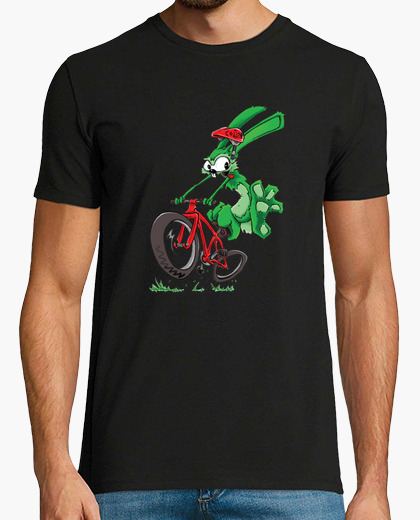 Camiseta conejo bicicleta!