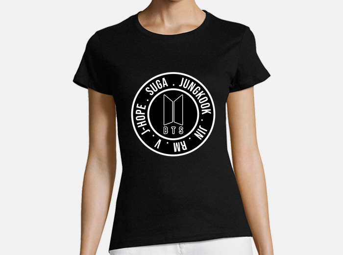 Camisetas de bts para mujer sales