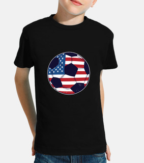 camiseta de coleccionista infantil para apoyar la camiseta y el balón de la copa mundial de fútbol d