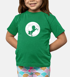 camiseta de equitación a la luz de la l