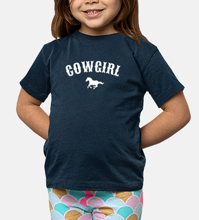 camiseta de equitación vaquera