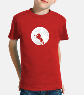 camiseta de montar a caballo a la luz d