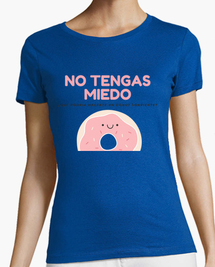 Camiseta de mujer donut malvado