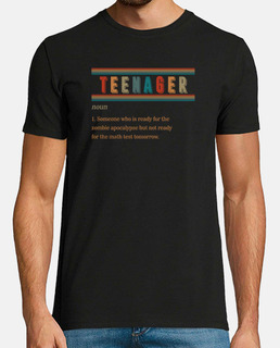 camiseta de sustantivo de adolescente camiseta de definición de adolescente camiseta divertida de de
