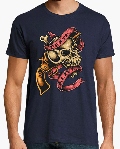 Camiseta Death or Alive - ARTMISETAS ART CAMISETAS 
 Camiseta Death or Alive- ARTMISETAS ART CAMISETAS