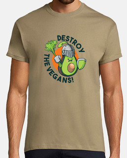 Camiseta Destruir a los veganos