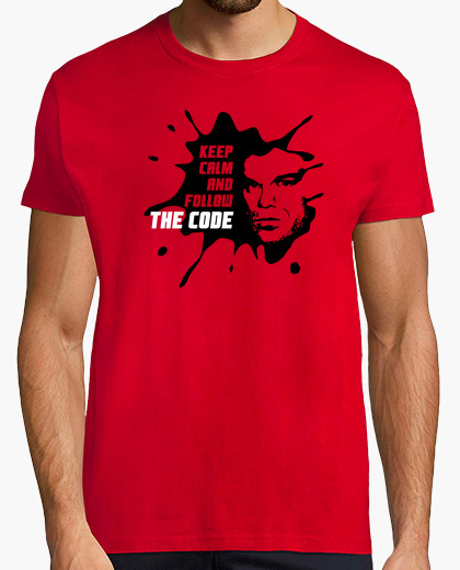 Camiseta Dexter: Keep calm and follow the...