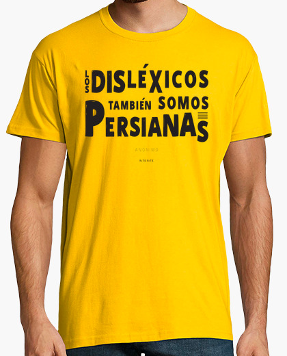 Camiseta Disléxicos