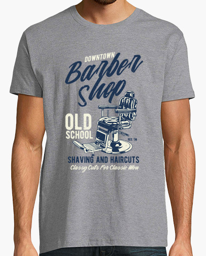 
 Camiseta Downtown Barbershop - ARTMISETAS ART CAMISETAS