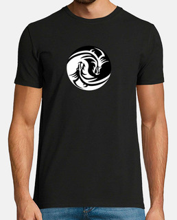 Camiseta dragon ying yang